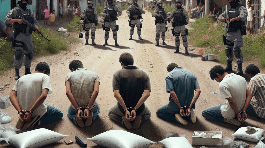 García Harfuch confirma la detención de seis sujetos que portaban armas y drogas en Tabasco