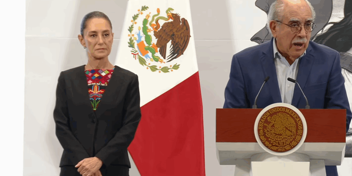 Sheinbaum cede funciones a Gómez