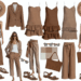 Siete Outfits Chic con Pantalones, Vestidos y Jeans en Tonos Marrones para Llevar con Estilo Este Verano 2025. – Dimension Turistica Magazine