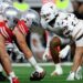 The Ohio State Buckeyes and Texas Longhorns line up for a play in the fourth quarter during the Goodyear Cotton Bowl at AT&T Stadium on Jan. 10, 2025 in Arlington, Texas.