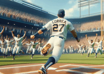 Ángel Correa celebra uno de sus goles con Gignac