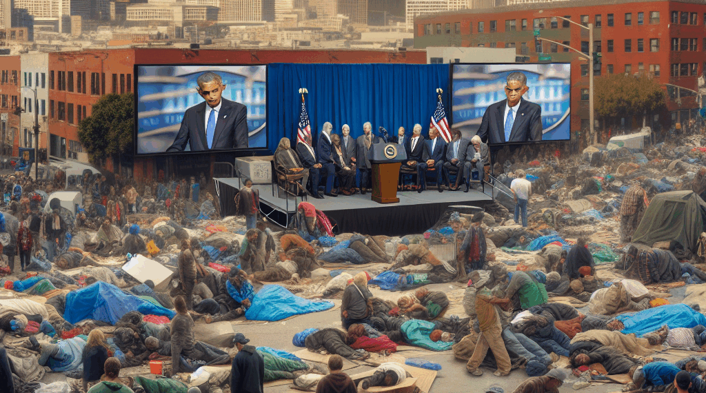 Trump conmina a las personas sin hogar a irse "lejos" de Washington