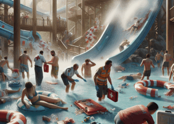 Pasajero herido tras romperse tobogán acuático durante crucero Royal Caribbean