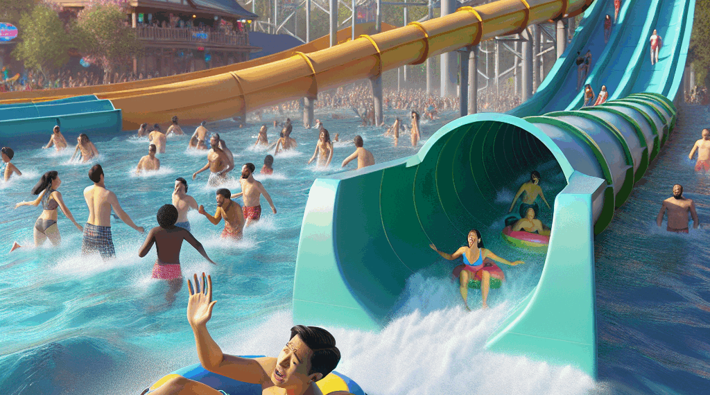 Turista se ve inmovilizado tras fallo en tobogán acuático de un crucero. – Dimension Turistica Magazine