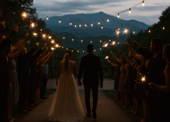 Un “Túnel del Amor” Condujo a una Fiesta Épica tras Esta Boda en las Montañas Humeantes – Dimension Turistica Magazine
