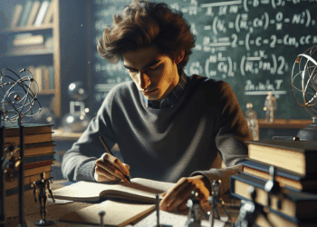 Un estudiante resuelve un problema de física clásica de 1900 en el terreno cuántico: el oscilador armónico amortiguado