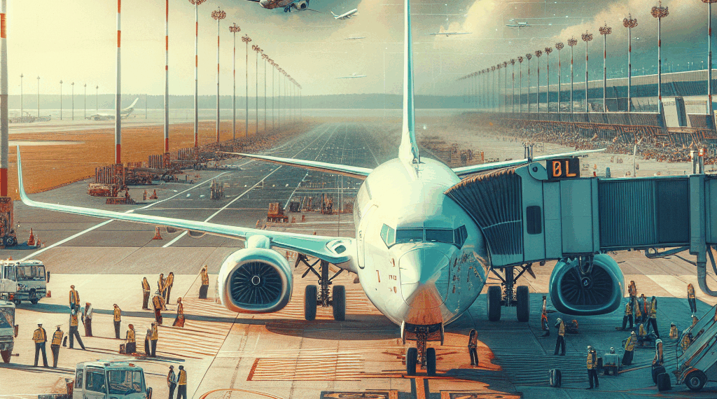 Un ejemplo de aviación planeada