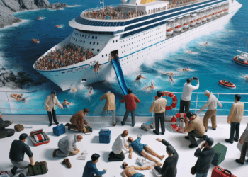 un pasajero resulta herido en el tobogán del crucero más grandes del mundo