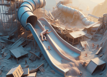 Un pasajero atrapado tras el colapso de un tobogán – Dimension Turistica Magazine