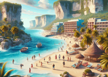 Usuarios quedan atrapados en rueda de la fortuna de Cancún