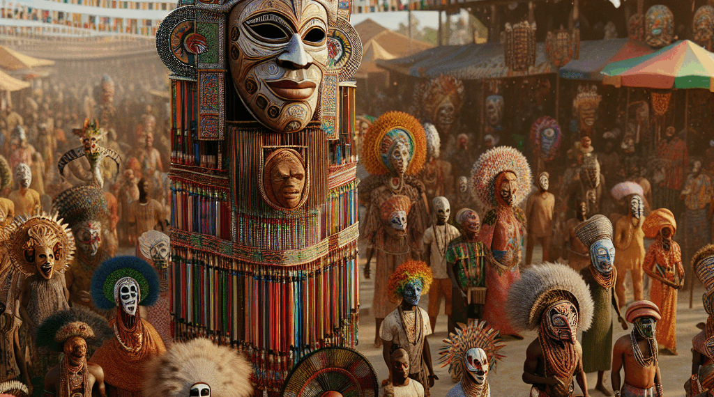 Vídeo. VÍDEO: Así es el Festival de Máscaras de Benín