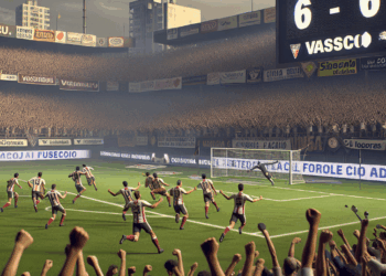 Histórica goleada de Vasco al Santos de Neymar: ¡6 a 0! en el Morumbi