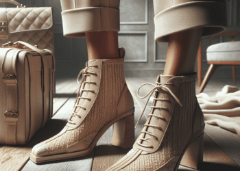 Zapatos elegantes en tonalidades beige, la elección perfecta de Michelle Salas. – Dimension Turistica Magazine