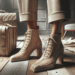 Zapatos elegantes en tonalidades beige, la elección perfecta de Michelle Salas. – Dimension Turistica Magazine