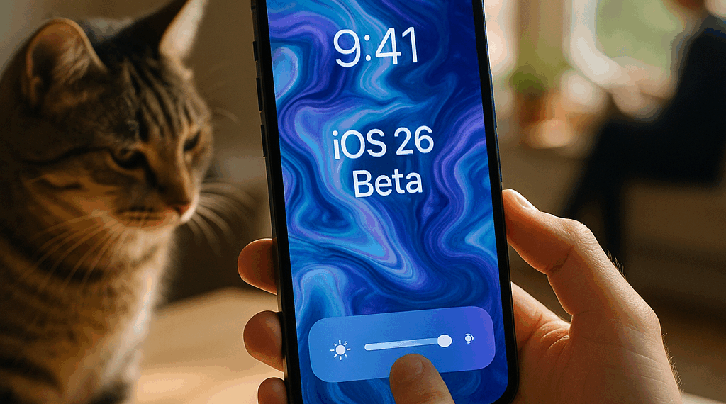 An iPhone with clear app icons.