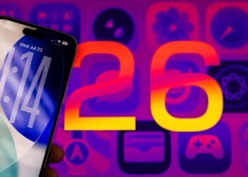 An iPhone next to the number 26.