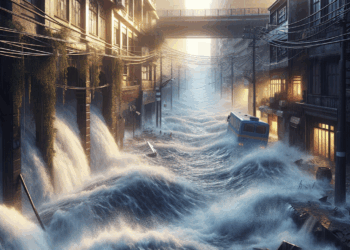 ¡Tláloc se enfurece! Colapsa drenaje en Ecatepec por fuertes lluvias