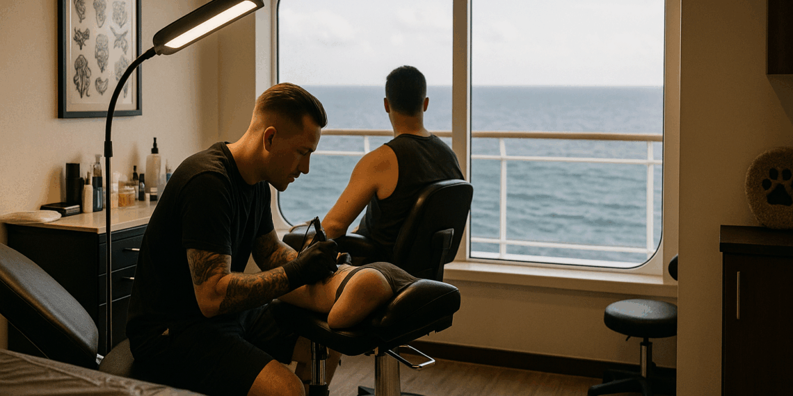 ¿Cómo se administra un estudio de tatuajes en un crucero? – Dimension Turistica Magazine