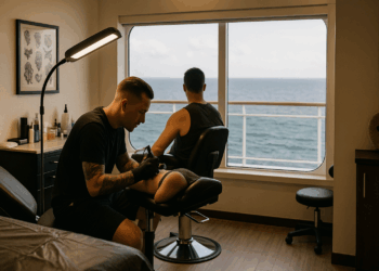 ¿Cómo se administra un estudio de tatuajes en un crucero? – Dimension Turistica Magazine