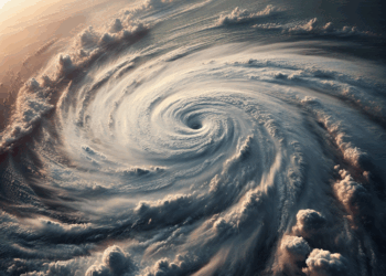 ¿Cómo se ve el huracán Erin desde el espacio?