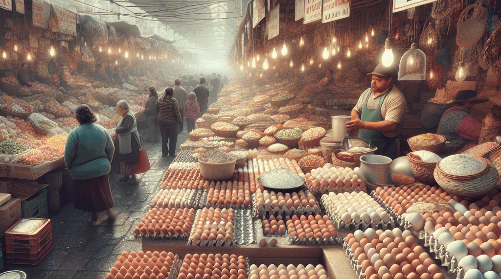 ¿Cuál es el precio del kilo de huevo en CDMX y Edomex?