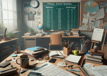 ¿Cuál es el sueldo promedio de los maestros de primaria en México este 2025?