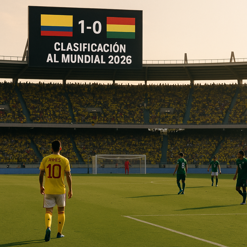 ¿Resultado de Colombia-Bolivia? James clasifica al Mundial 2026 ...
