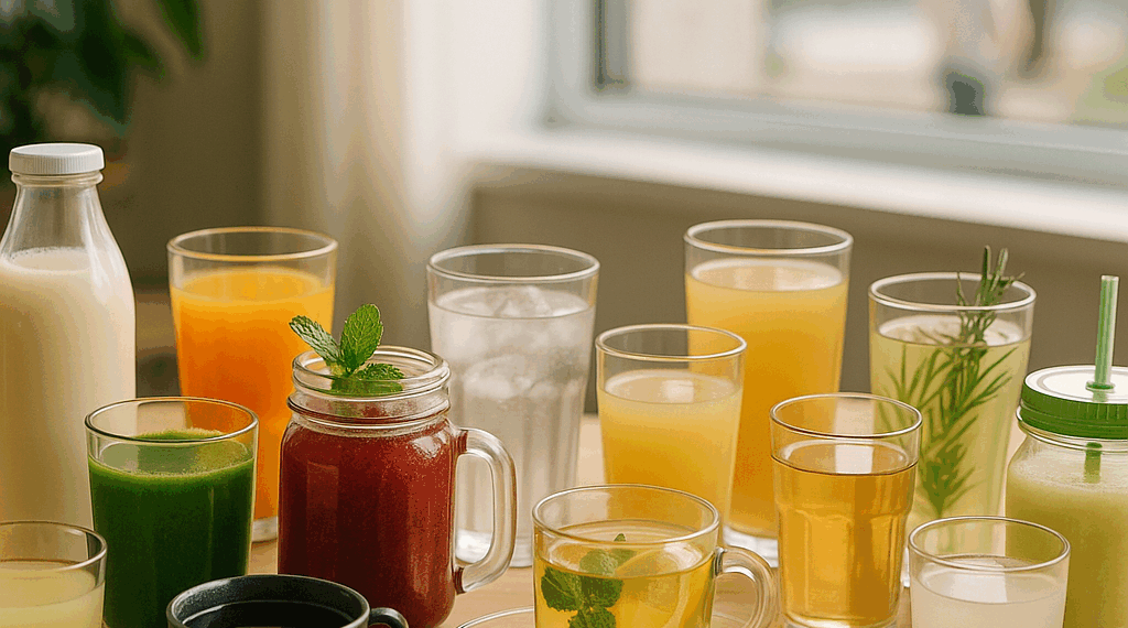 The 14 Best Healthy Beverages for Staying Hydrated With Added Benefits