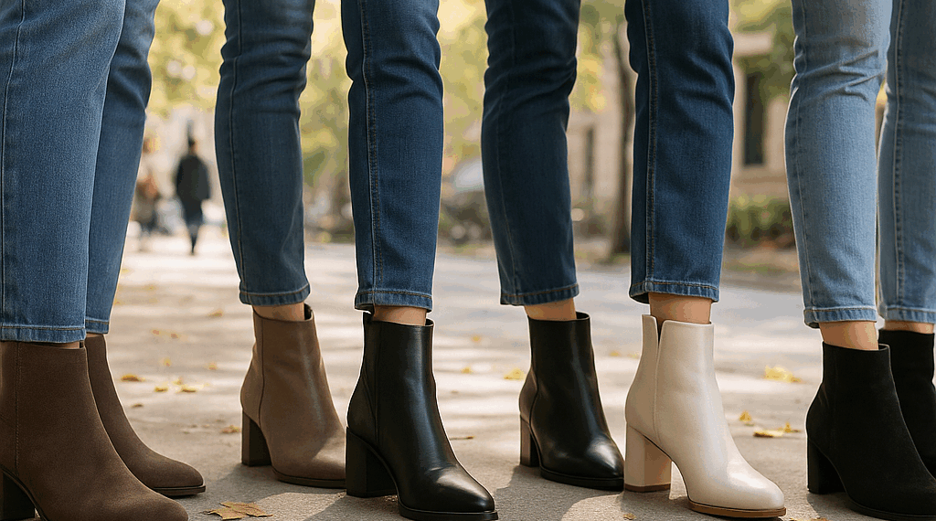 5 looks de botines con jeans para ser la mejor vestida en otoño 2025