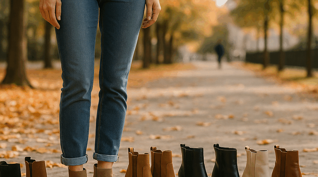 5 looks de botines con jeans para ser la mejor vestida en otoño 2025