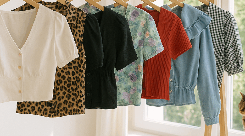 7 blusas de los 90 que regresan y se convierten en tendencia este otoño 2025
