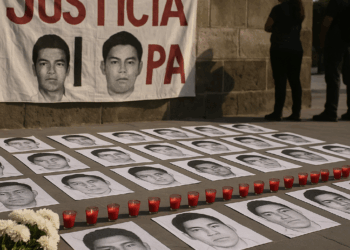 A 11 años de Ayotzinapa, siguen denuncias, documentos filtrados, vandalismo y búsqueda de justicia