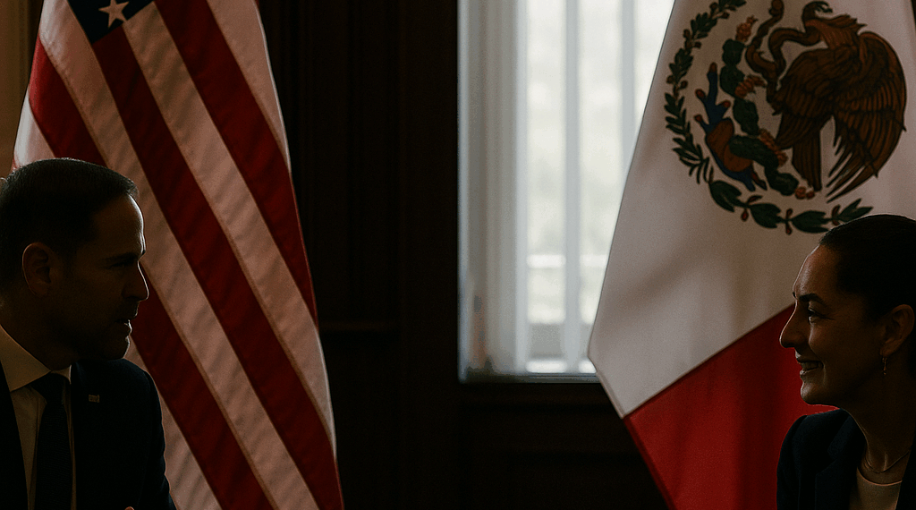 Pese a las críticas de Trump, Sheinbaum aseguró: "Hoy va a haber una muy buena reunión con Marco Rubio"