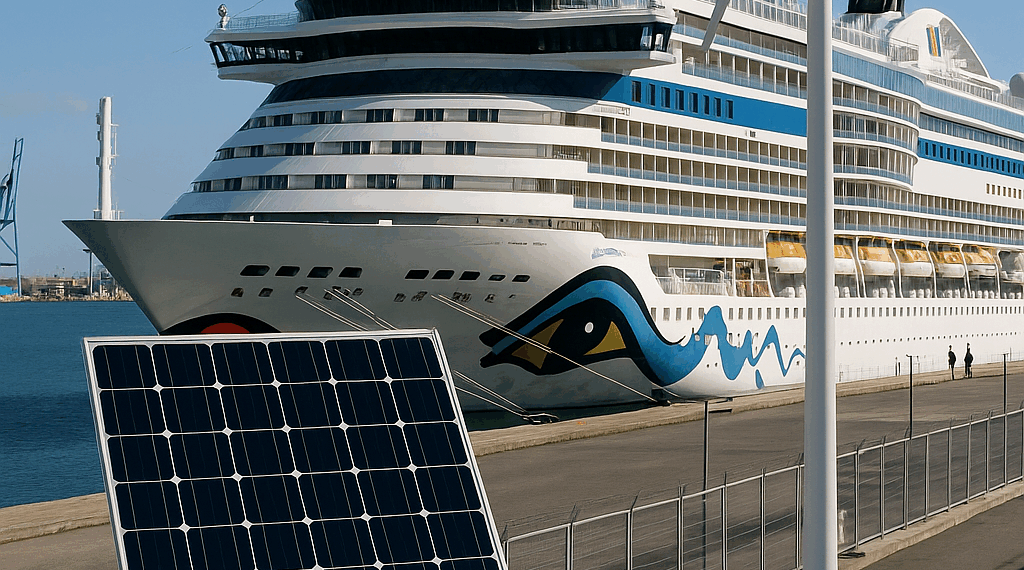 AIDA Cruises avanza hacia la sostenibilidad a través de energía en puerto y biocombustibles. – Dimension Turistica Magazine