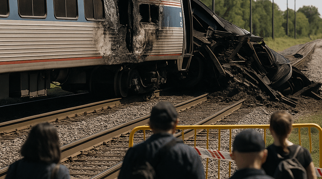 ATENTADO RECENT AL TRAYECTO FERROVIARIO DIFICULTA EVACUACIONES
