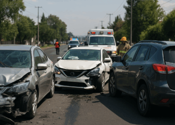 #Morelia Choque Múltiple Deja 3 Heridos En La Av. Morelos Norte - Changoonga.com