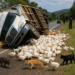 Camión Cargado De Pollos Vuelca En La Pátzcuaro-Cuizeo - Changoonga.com
