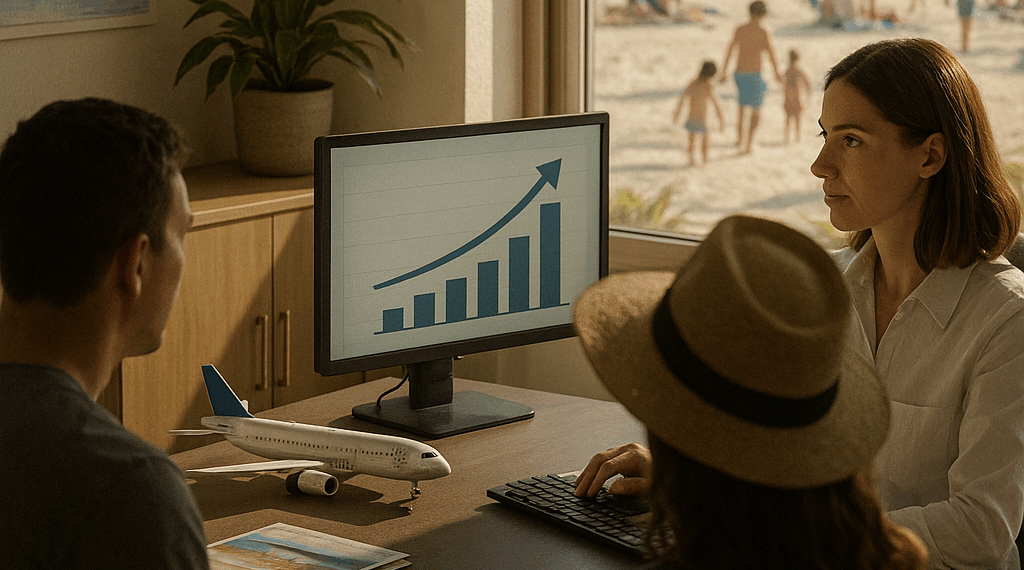 Las agencias turísticas festejan la temporada estival y anticipan un crecimiento superior al 5% para 2025. – Dimension Turistica Magazine