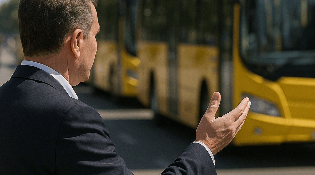 El líder del Comité Ciudadano expresa su gratitud a las compañías por apoyar a los “buses del alma del pueblo”.