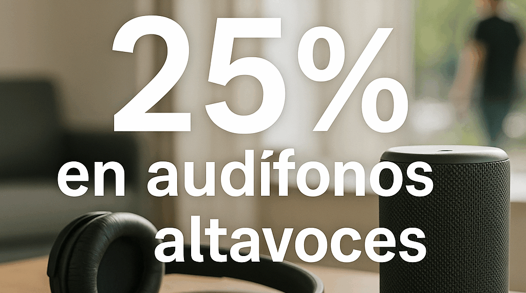 Save up to 25 percent on headphones, speakers and other gear