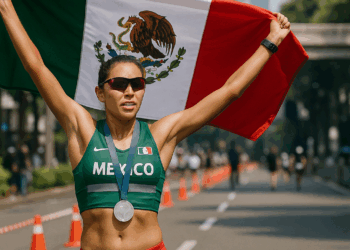 La mexicana Alegna González gana plata en los 20 km marcha del Mundial de Tokio 2025