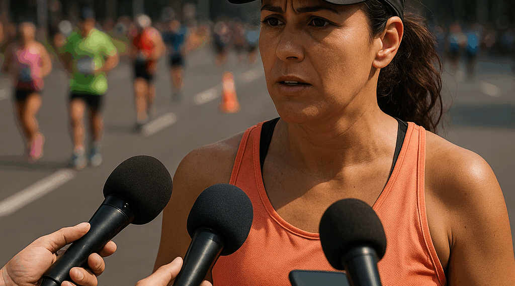 Alejandra Chedraui, diputada de Morena, justifica trampa en el Maratón de CDMX y dice que lo utilizó como entrenamiento: “No presumí una medalla”