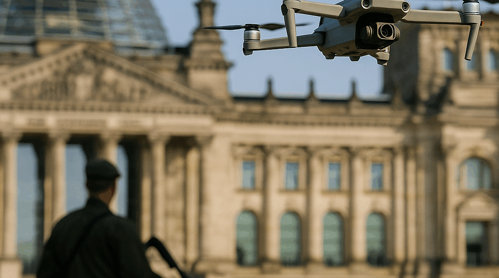 En Alemania se debate si el Ejército podría derribar drones mientras vuelan si suponen algún peligro