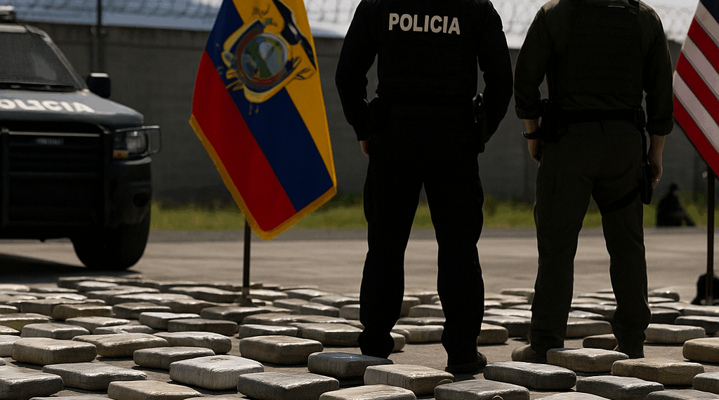 Ecuador anticipa "acuerdos" con EU en la lucha contra el narcotráfico