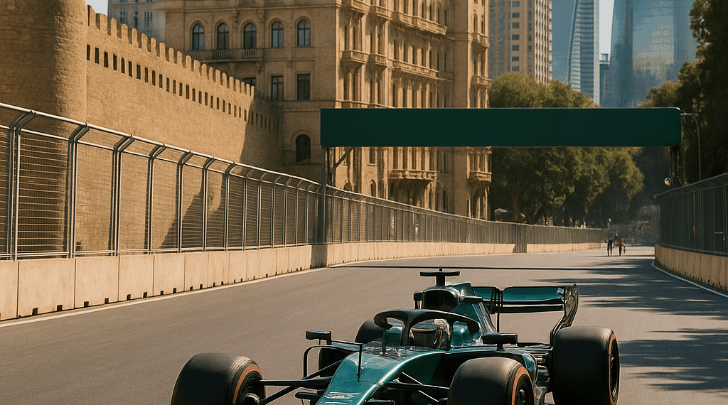 Fernando Alonso Aston Martin azerbaiyan