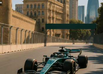 Fernando Alonso Aston Martin azerbaiyan