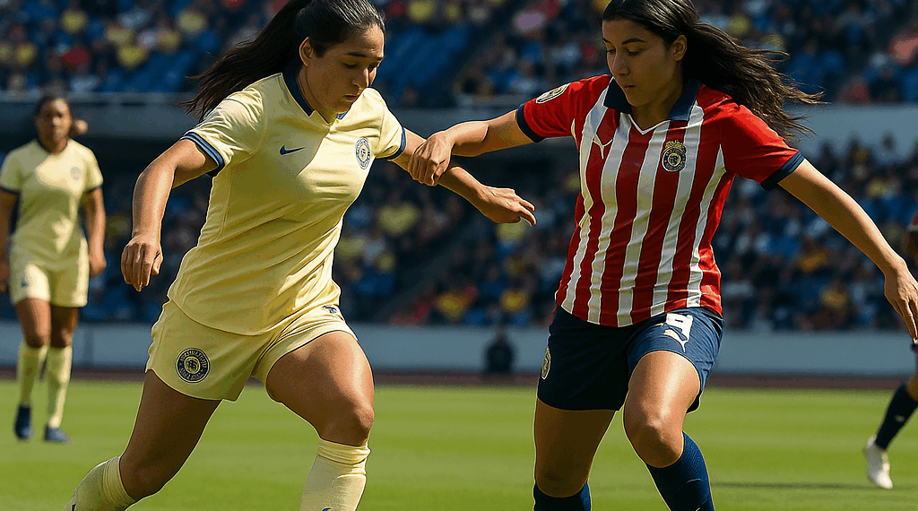 América Femenil vs Chivas EN VIVO Clásico Nacional Liga MX Femenil Apertura 2025