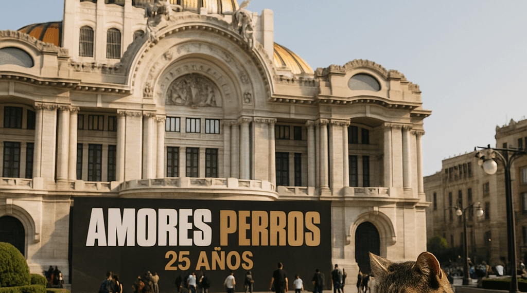 "Amores Perros" celebrará su 25 aniversario en Bellas Artes