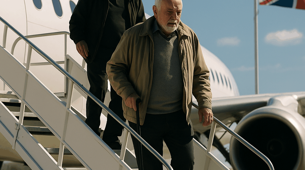 Una pareja de ancianos retenida por los talibanes regresa a Gran Bretaña con ayuda de Qatar