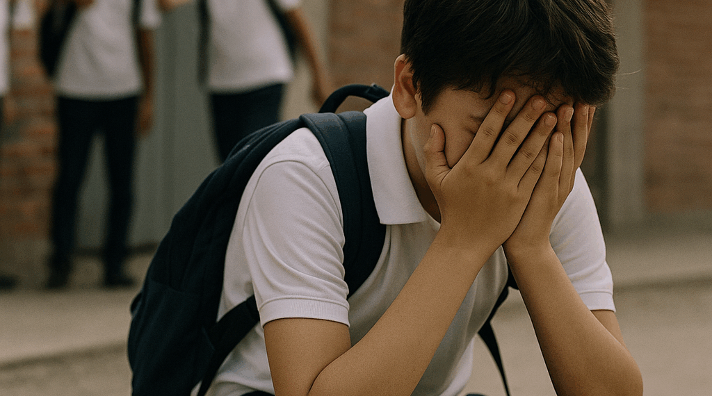 Casos de ansiedad por acoso escolar en México